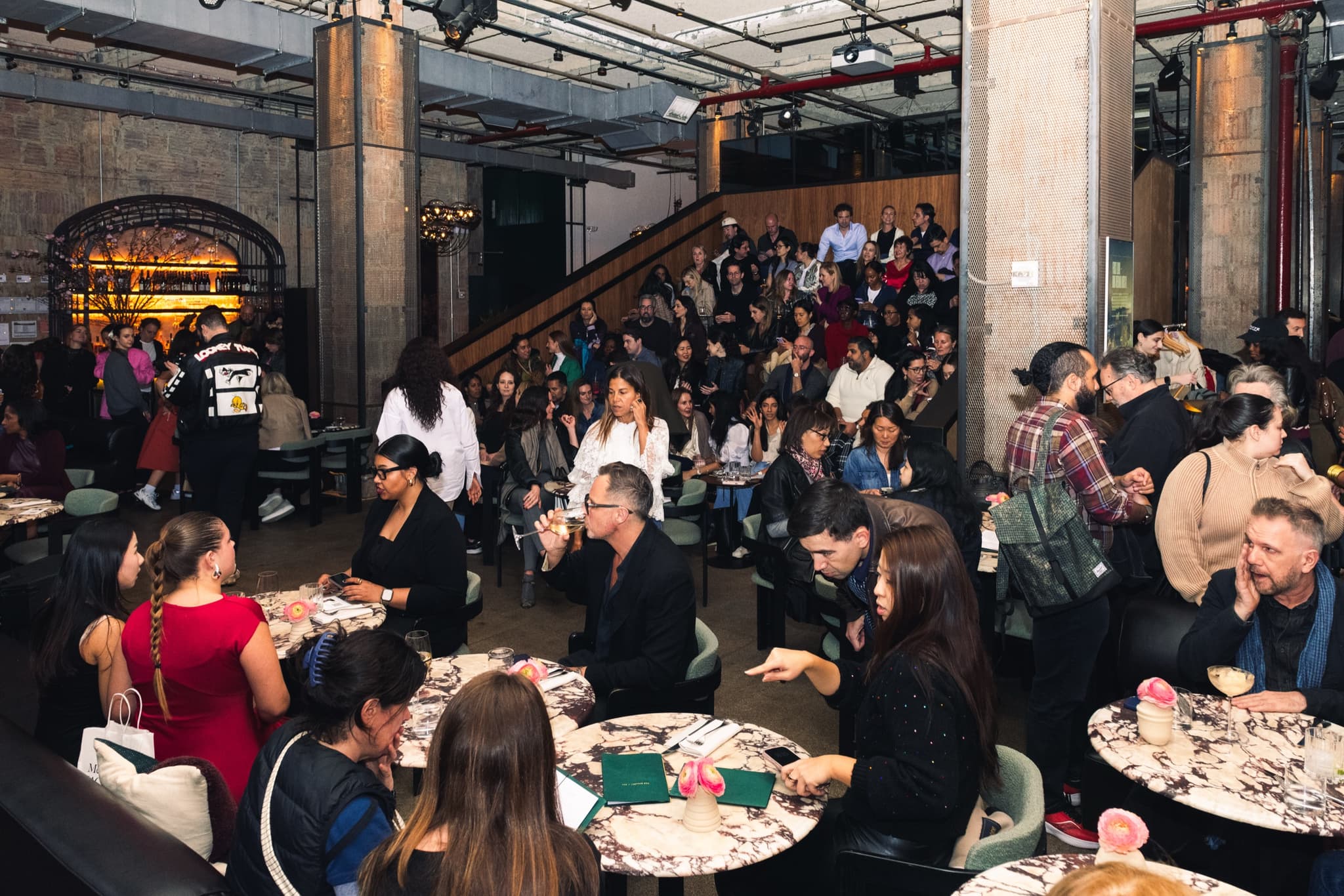 Creative professionals networking at The Gradient Career Summit