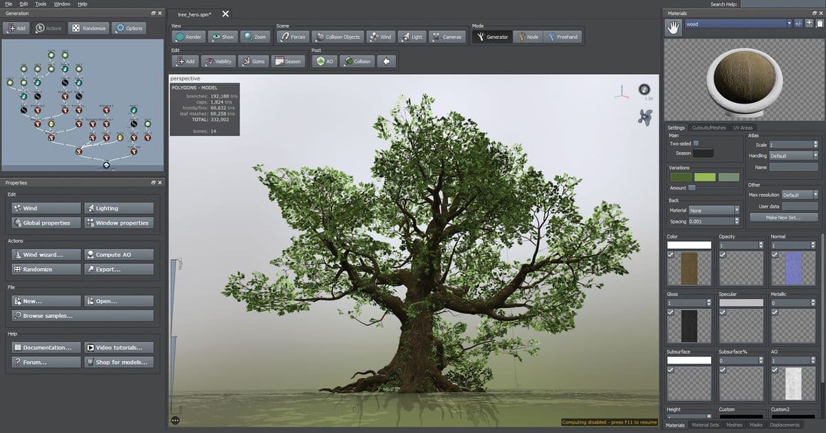SpeedTree tips and tricks – master the basics of this industry-standard software
