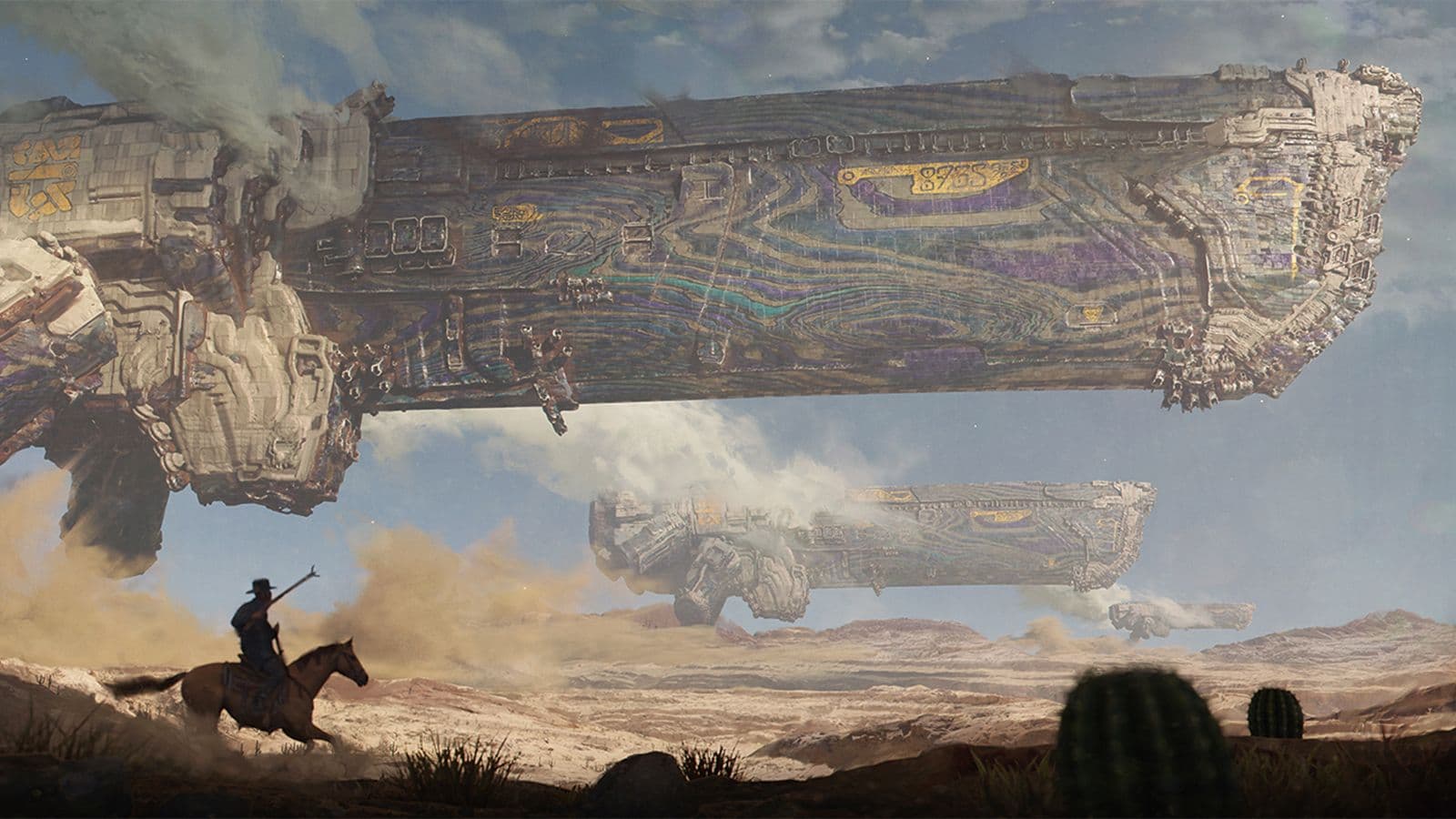 This game concept artist explores fantastical ideas in historical settings