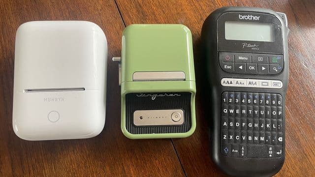 Battle of the label makers: did Brother, Niimbot or MUNBYN come out on top?