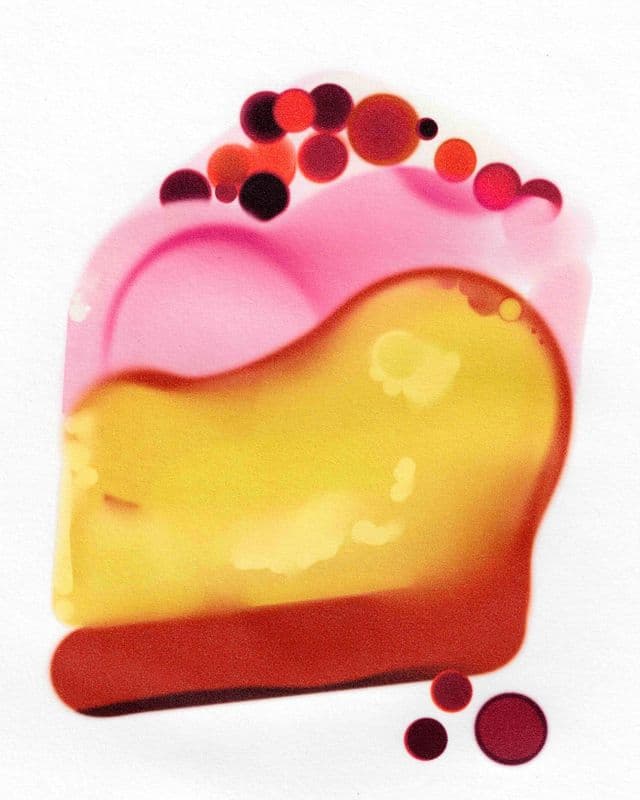 Melt into Steph Hardy’s soft illustrations of sweet treats and “bad day” snacks