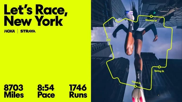 HOKA TURNS NEW YORK RUNNING DATA INTO LIVE OOH